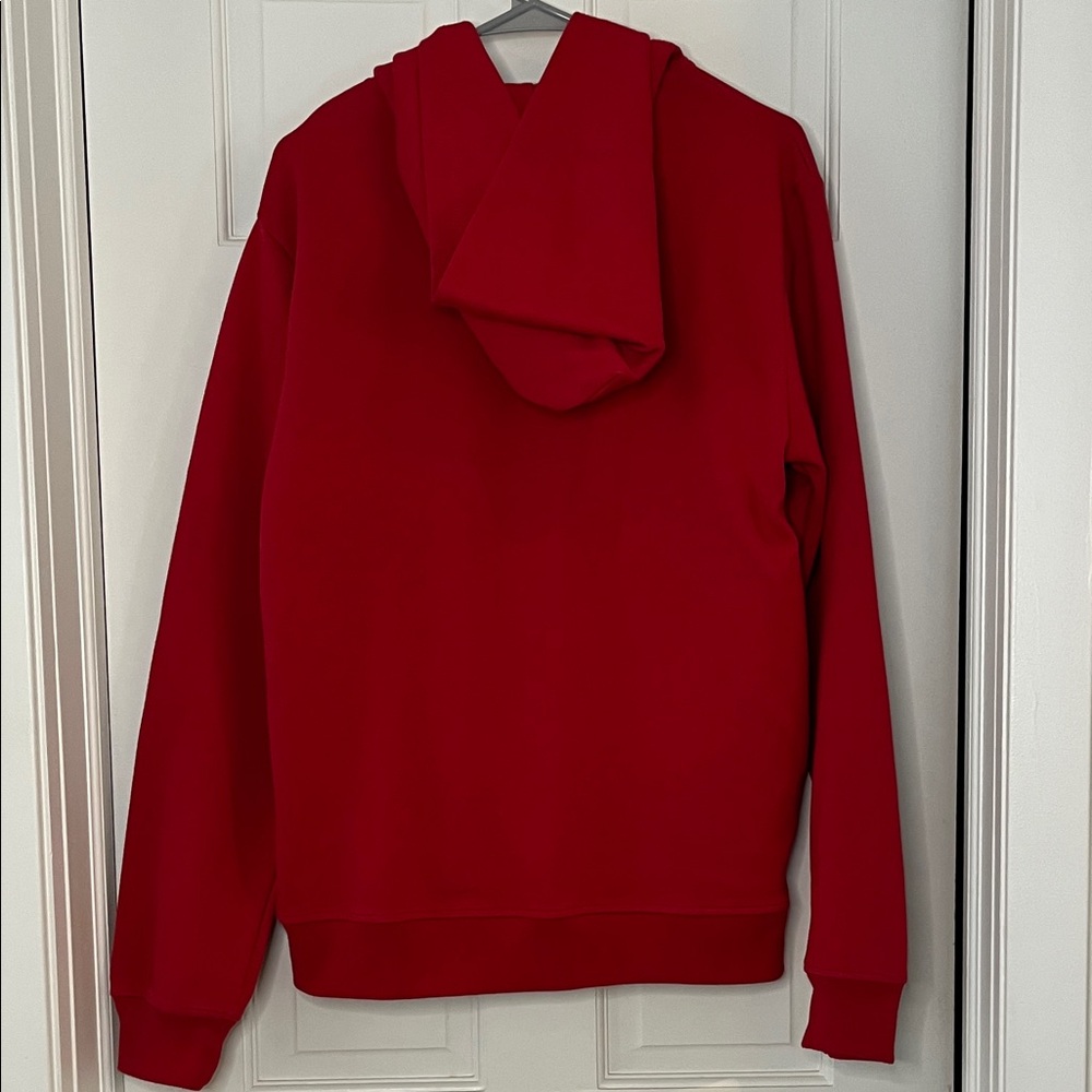 Billionaire Boys Club Red Full Zip Hooded Sweatshirt - Size Medium - Picture 13 of 15